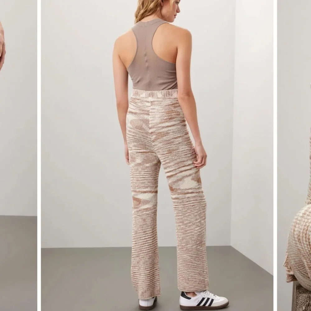 Spiritual Gangster Space Dye Jordana Wide Leg Pant